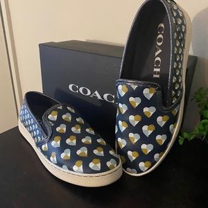 Coach sneaker slide on‘s in great condition